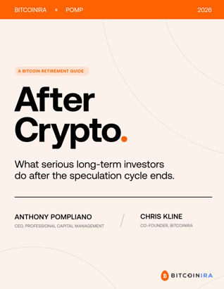 After Crypto: Bitcoin Is What Remains. Guide cover.